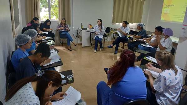 Rodas de conversa com colaboradores da Norospar